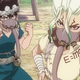 Senku regretted re-inventing the recipe for Baked Beans, necessitating the emergency re-invention of the gas mask to prevent excess intestinal gas emissions from poisoning everyone in the Kingdom of Science.